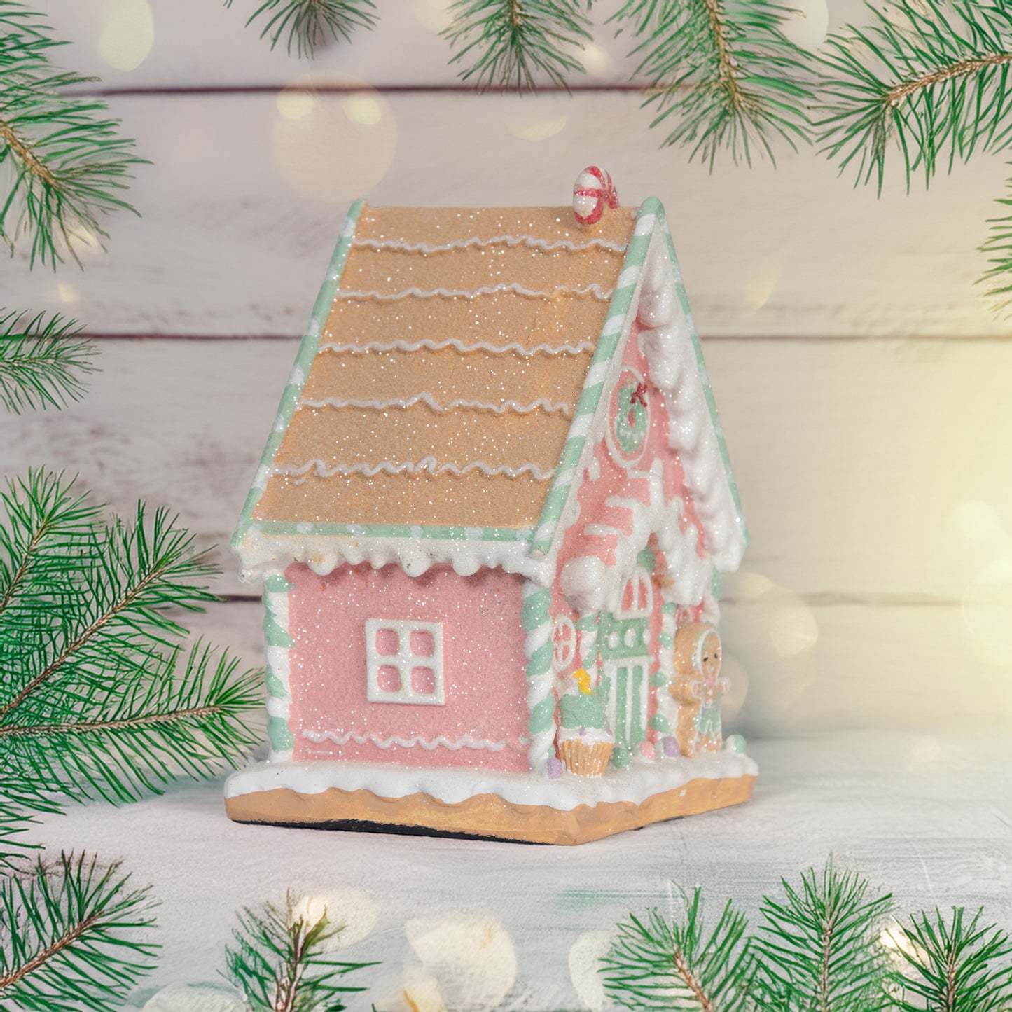 Lebkuchenhaus Pastell