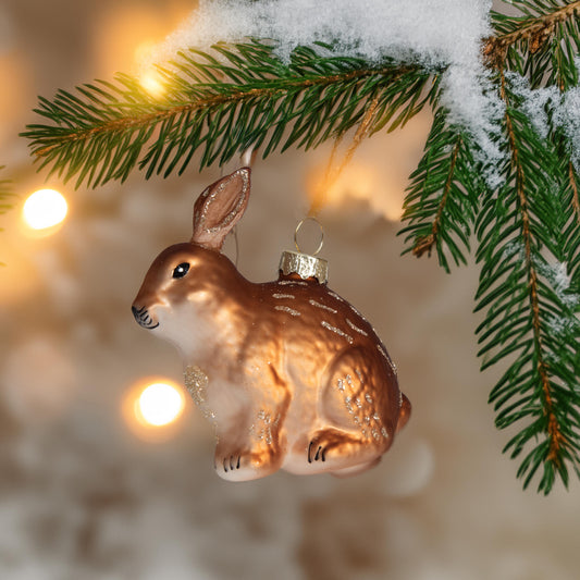 Hase mit Glitzerstreifen