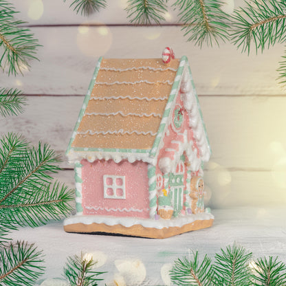 Lebkuchenhaus Pastell
